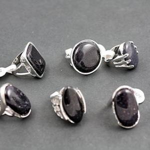Lot Of Six Exquisite Blue ..