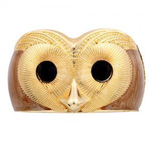 Stunning Unique Owl Gold P..